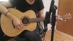 Gitar Akustik Elektrik 40 Inch Roundway Senar String Lespoir L-SP40D-EQ