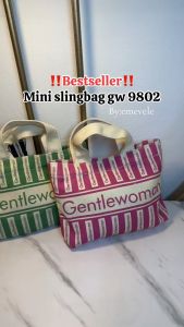 DEOBAGS TAS SELEMPANG FASHION G3NTLE WOMAN AUTH3NTICY / TAS SELEMPANG WANITA AUTH3NTICY GW 009802