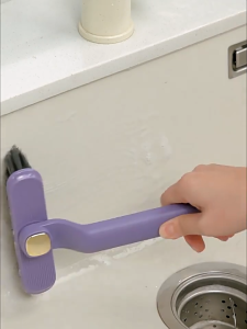 หัวแปรงปรับได้ หมุนได้ 360° แปรงห้องน้ำ แปรงทำความสะอาดอเนกประสงค์ ด้ามจับสบายมือ ขนแปรงทนทาน ใช้ทำความสะอาดสิ่งของต่างๆ บนกระเบื้องห้องน้ำได้