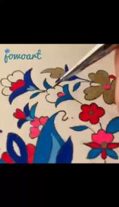 JOWOART 11 Sizes Hook Line Pen & Birch Rod Watercolor Oil Drawing Brush Set