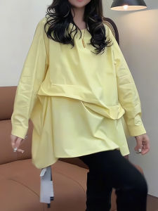 Fashionable Casual Versatile Womens Shirt Spring 2025 Elegant High-End Sensation Beautiful Top European Style Commute Korean Style