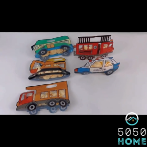 5050HOME Vehicle Design Goodies Bag Birthday Party For Kids Door Gift Bag Childrens Day Ziplock Bag