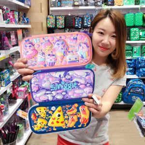 Smiggle Australia Mini Creative Multi-Functional Pencil Case for Primary School Students Boys Girls Stationery Storage Box