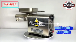 Máy ép dầu thực vật dùng trong gia đình. Thương hiệu Anh Quốc cao cấp AOSIDA