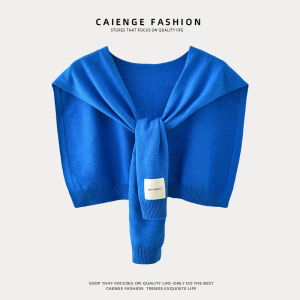 CAIENGE | Womens Thin Knit Shawl for Shoulder and Neck Protection