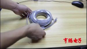 Versatile CCTV/Network Cable - RJ45 Ethernet with 2.1mm/5.5mm Jack & DC Power - 5M/10M/15M - New White