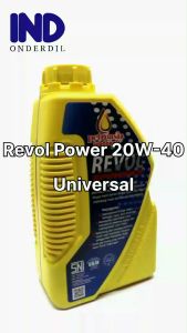 Oli-Oil Revol Power SAE 20W-40 800 Ml-Mili-0.8 L-Liter API Service-SF SNI Merk Petroasia-Petro asia