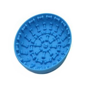 ZHIZHOU | Silicone Suction Anti-Slip Slow Feeding Dog Bowl