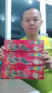 1แพ๊ค 6กล่อง โดมิโน่ กล่องใหญ่ 55ชิ้น Domino โดมิโน เกมโดมิโน่ ( ขนาดใหญกว่าเดิมจับถนัดมือ )