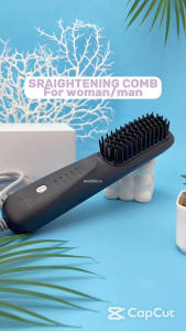 Sisir Catok Pelurus Rambut Elektrik Straightener Hair Styling Tools catokan sisir pelurus rambut elektrik