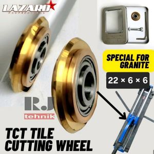 Mata Tile Cutter Bearing Pisau Alat Potong Granit Keramik Lazaro TCT Tajam