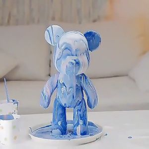 [HCM] Móc khóa gấu bạo lực Bearbrick kèm màu tự tô cho bé Randy888