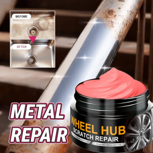 Powerful wheel paste for renovation updating vehicle chrome decorations polishing and chrome repair for aluminium wheels and b
