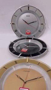 Jam Dinding Edison Sweep ES 371 TX CHR  Chrome Diameter 320mm 32cm