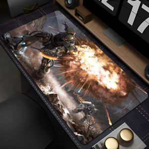 Bandai | Large Mouse Pad Mechanical Warrior G-gundam Z-zaku II 90x40cm Office Desk Mats Gaming Accessories MousePads Laptop Keyboard Mat