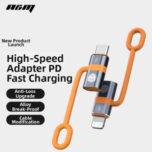 A&M | Fast Charging Anti-Lost Type C to Lightning Adapter
