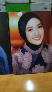 CETAK FOTO 20 X 30 CM + BINGKAI KAYU MDF / FOTO WALLDECOR / ANTI PUDAR ANTI LUNTUR