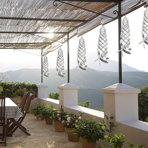 【On Sale】Reflective Bird Repellent Hanging Reflective Bird Deterrent Spiral Bird Repellent Garden Decorations