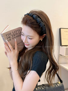 Khăn Quàng Đầu Chống Trượt Bằng Vải Cho Phụ Nữ Mới 2025 Khăn Quàng Đầu Ép Tóc Chống Tóc Rơi Thời Trang Mùa Xuân Hè Mới Ra Mắt