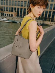 Belle | Genuine Leather Commuter Bag Large Capacity Elephant Pattern Tote