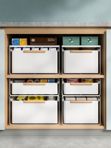 Kitchen Spice Storage Rack Pull out Layered Organizer Carbon Steel Oil Salt Vinegar Basket Cabinet Divider Shelf