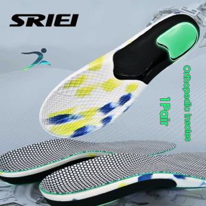 SRIEI 1Pair Orthopedic Insole Light Comfortable Arch Support For Flat Feet Women Men Heel Cushions Relief Plantar Fasciitis Insole