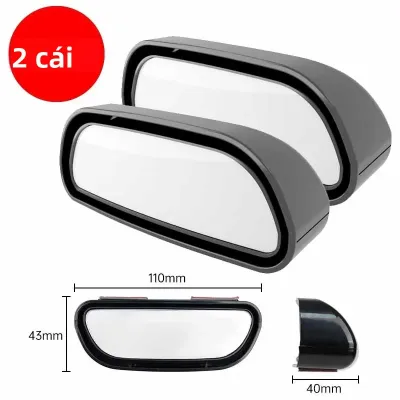 Gương Chiếu Hậu Ô Tô 360 Độ Góc Rộng Lồi Hỗ Trợ Điểm Mù An Toàn Khi Đỗ Xe