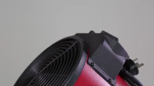 3300W Fan Heater Portable Mini Heater Folds down for a slim Adjustable temperature for home / greenhouse / factory