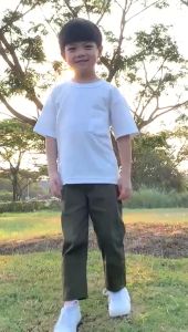 Celana Panjang Anak Chinos Littlebee Warna Army Size 1-5 Tahun