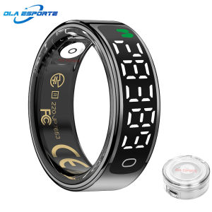 2025 Smart Ring Men Women with Charging CaseHeart Rate Blood OxygenSleep MonitorSmart Control5ATM Waterproof For Android iOS