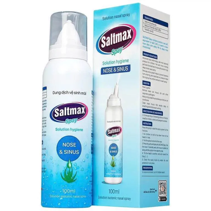 Dung dịch vệ sinh mũi Saltmax Spay 100ml