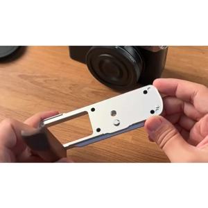 L Type wood Bracket Tripod Quick Release Plate Base Grip Handle For  Lumix S9 Camera Arca-Swiss accessories