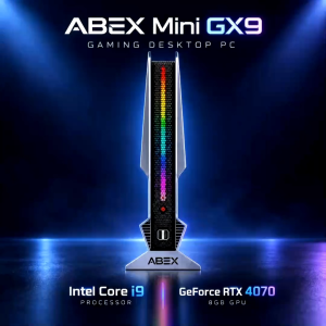 ABEX Mini GX9 | Gaming Desktop | Nvidia RTX4070 | i9 Processor | 32GB RAM | 1TB SSD | SG Local Brand