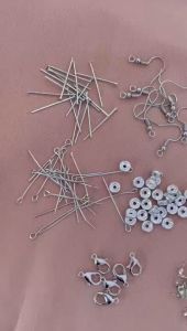 Paket Bahan DIY Kerajinan Tangan Meronce Paku Kokot Udang Anting