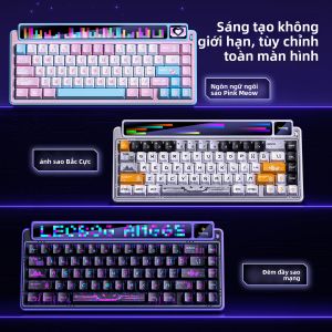 LEOBOG | Customizable Hot-swappable Gaming Mechanical Keyboard with Smart Display