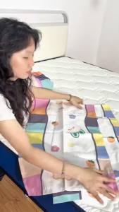 ผ้าปูที่นอนกันไรฝุ่น 3 - 6ฟุต ชุดที่นอน ชุดผ้าปูที่นอน ​ กันไรฝุ่น รัดมุม360° นปูที่นอนนุ่ม การออกแบบซิป  คุณภาพสูง การออกแบบซิป