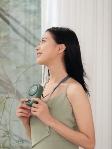 COD KIRIM CEPAT CATLION Kipas Angin Mini Portable Model Kalung Leher Neck Fan 1800mAh / kipas angin mini portable robot lipat leher mobil goto yang di cas miniso votre murah / Kipas angin leher portable led charge gantung kacamata