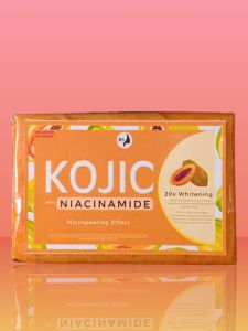 Kojic Retinol Niacinamide Glass skin Lightening face & body soap  free mesh net 100g