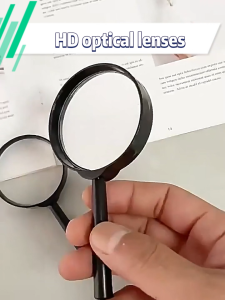 Magnifying Glass for Reading Portable 3X Magnifier for Exploring Nature Magnifying Loupe for Children/Elderly