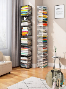 Corner Narrow Bookshelf