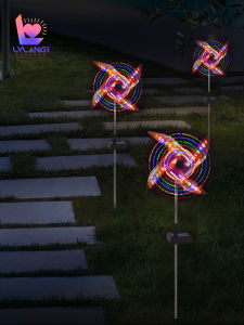 Đèn Gió Năng Lượng Mặt Trời Đèn Sân Vườn Đèn Sân Cỏ Đèn Trang Trí Đèn Tạo Không Khí Đèn Cảm Biến Ngoài Trời Đèn Cảnh Quan