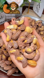 🥇 HẠT ĐIỀU RANG MUỐI VỎ LỤA BÌNH PHƯỚC – ÔNG VĨNH Đặc Sản Bình Phước – Giòn Thơm Tự Nhiên – Giàu Dinh Dưỡng 🥇