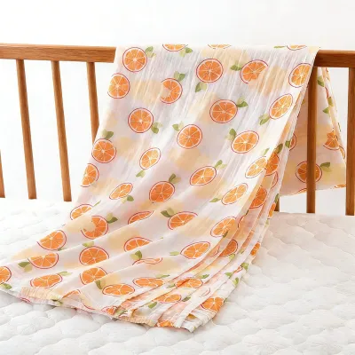 Chăn Mỏng Hè Cho Bé 100% Cotton Bamboo