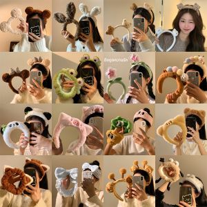 JIFANPAUL | Cute Bear Ears Faux Fur Headband for Women