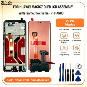 Display For Huawei Honor Magic7 LCD With Frame 6.78 LCD Touch Screen Digitizer Assembly Replacement With Repair Tools