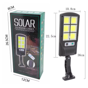 Đèn Năng Lượng Mặt Trời Siêu Sáng 50.000.000LM Tích Hợp Cảm Biến Chuyển Động Chống Nước IP65 Dùng Cho Sân Vườn Ngoài Trời Chiếu Sáng Đường Phố