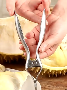 Alat Kupas Durian Anti Karat Tang Pembuka Durian Stainless Steel Tang Pembuka Durian Tahan Lama
