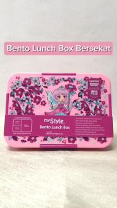 My Style TM 1189 Bento Lunch Box for Girls - Kotak Bekal Anti Tumpah Perempuan
