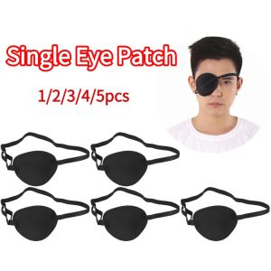 Single Eye Patch Adult Kids Pirate Concave Eye Patch 3D Adjustable Eyepatch For Right Or Left Eye Amblyopia Eye Patches