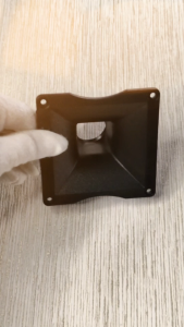 HC02 (3.8" x 3.8" x 1.4" Throat) SMALL Horn Tweeter Stage Audio Horn Tweeter for Speaker Box